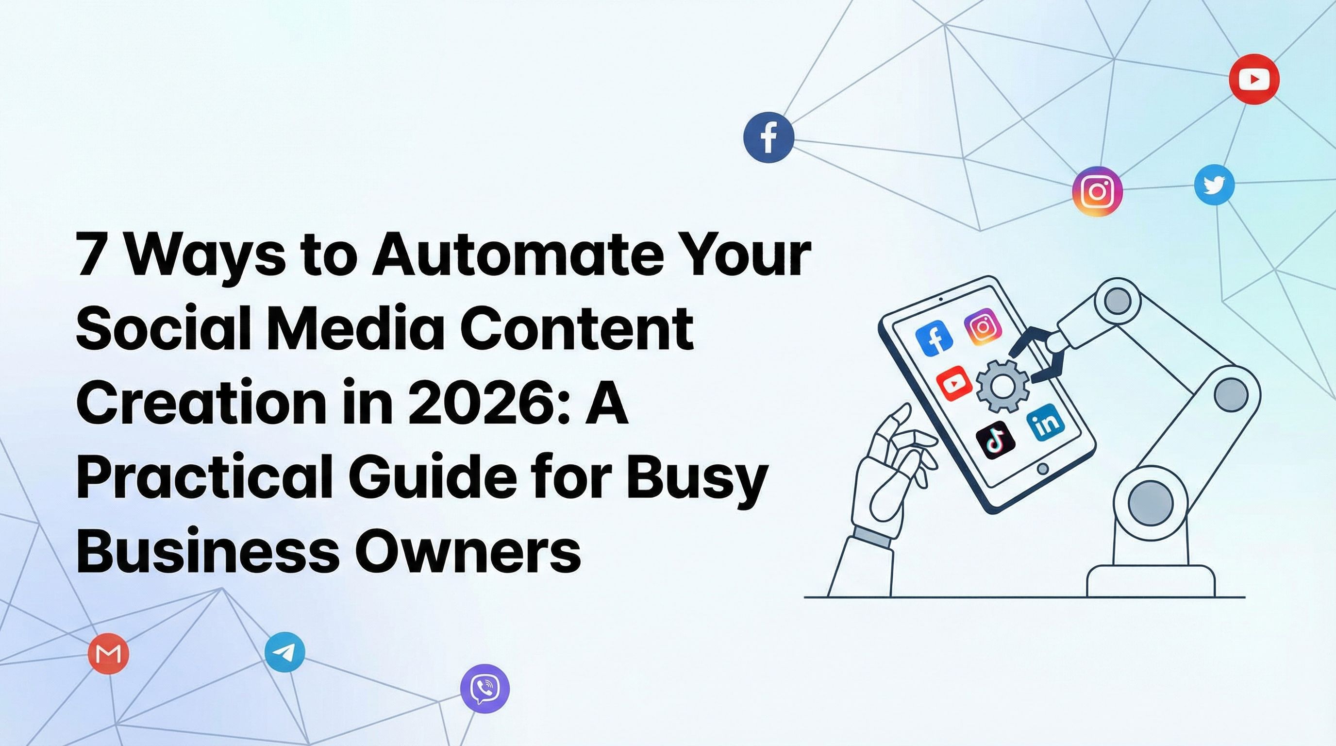 7 Ways to Automate Your Social Media Content Creation in...