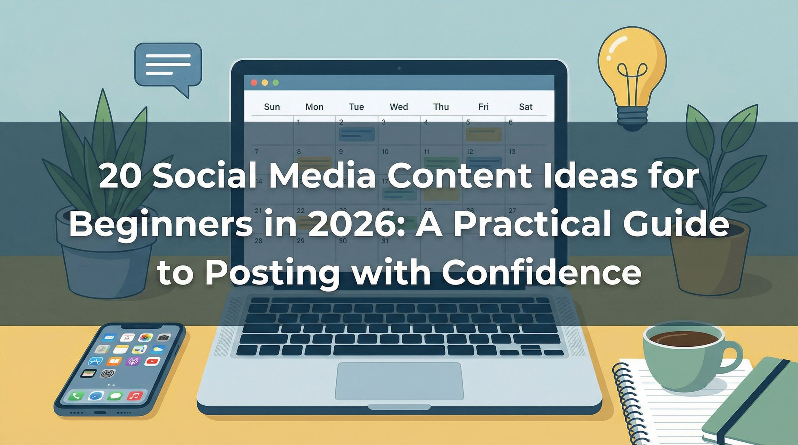 20 Social Media Content Ideas for Beginners in 2026: A Pr...