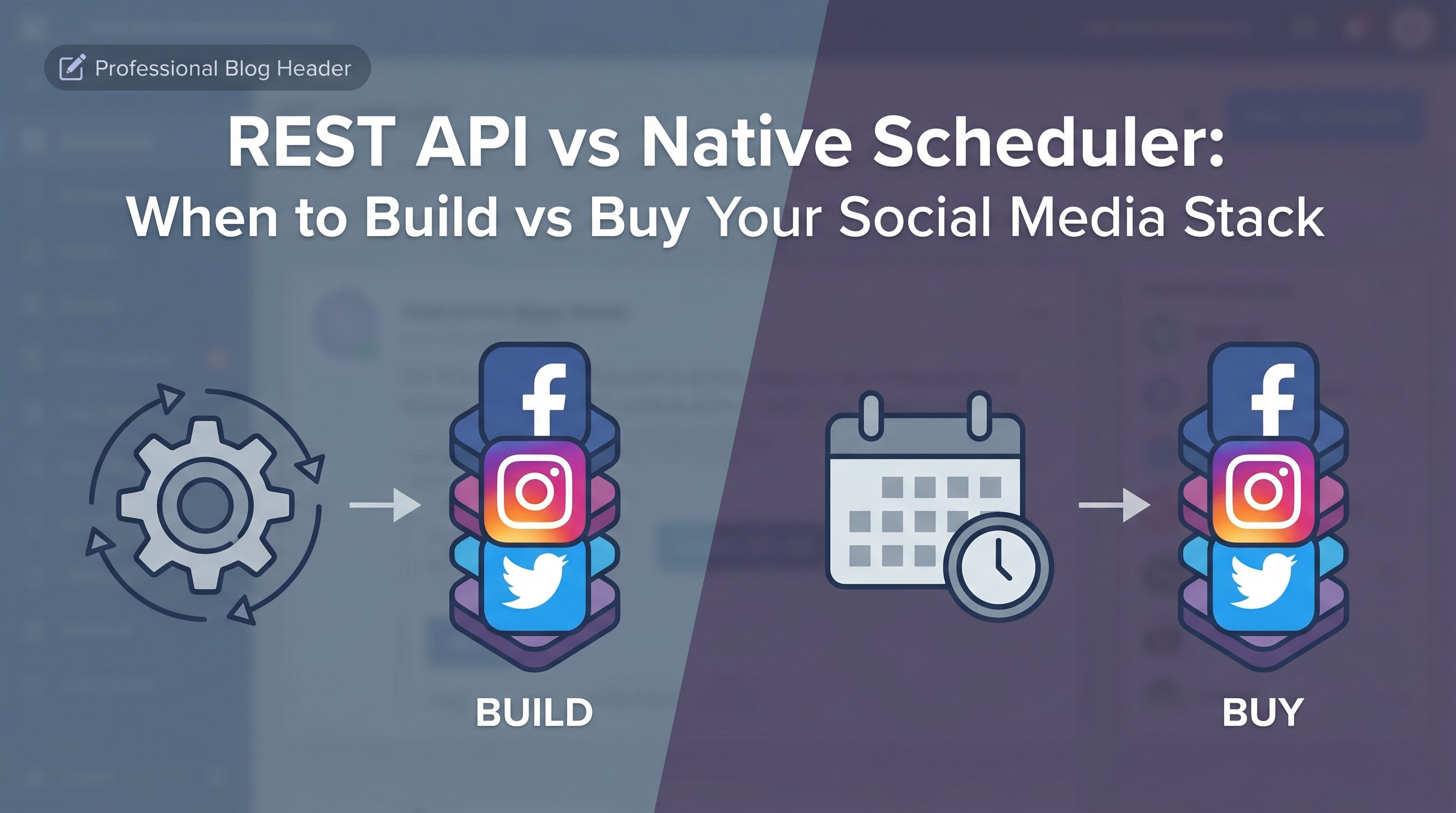 REST API vs Native Scheduler: When to Build vs Buy Your S...